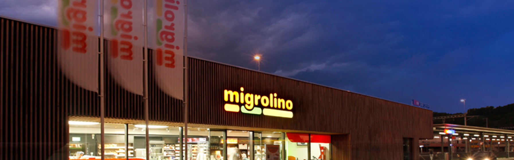 Migrolino Shop al crespuscolo